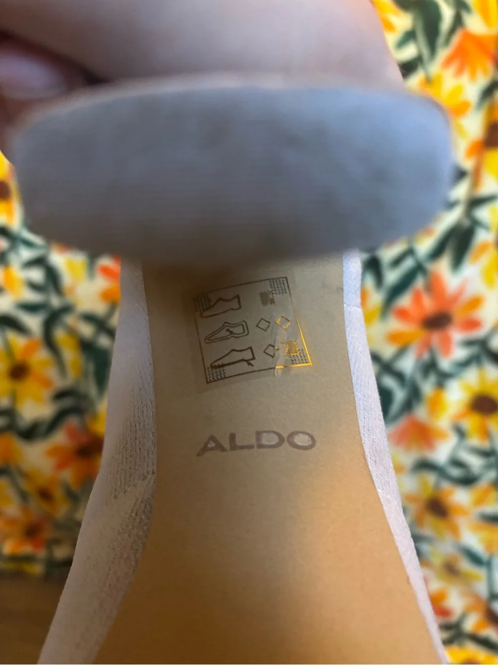 Aldo Light grey Pointed Toe Sock Boots